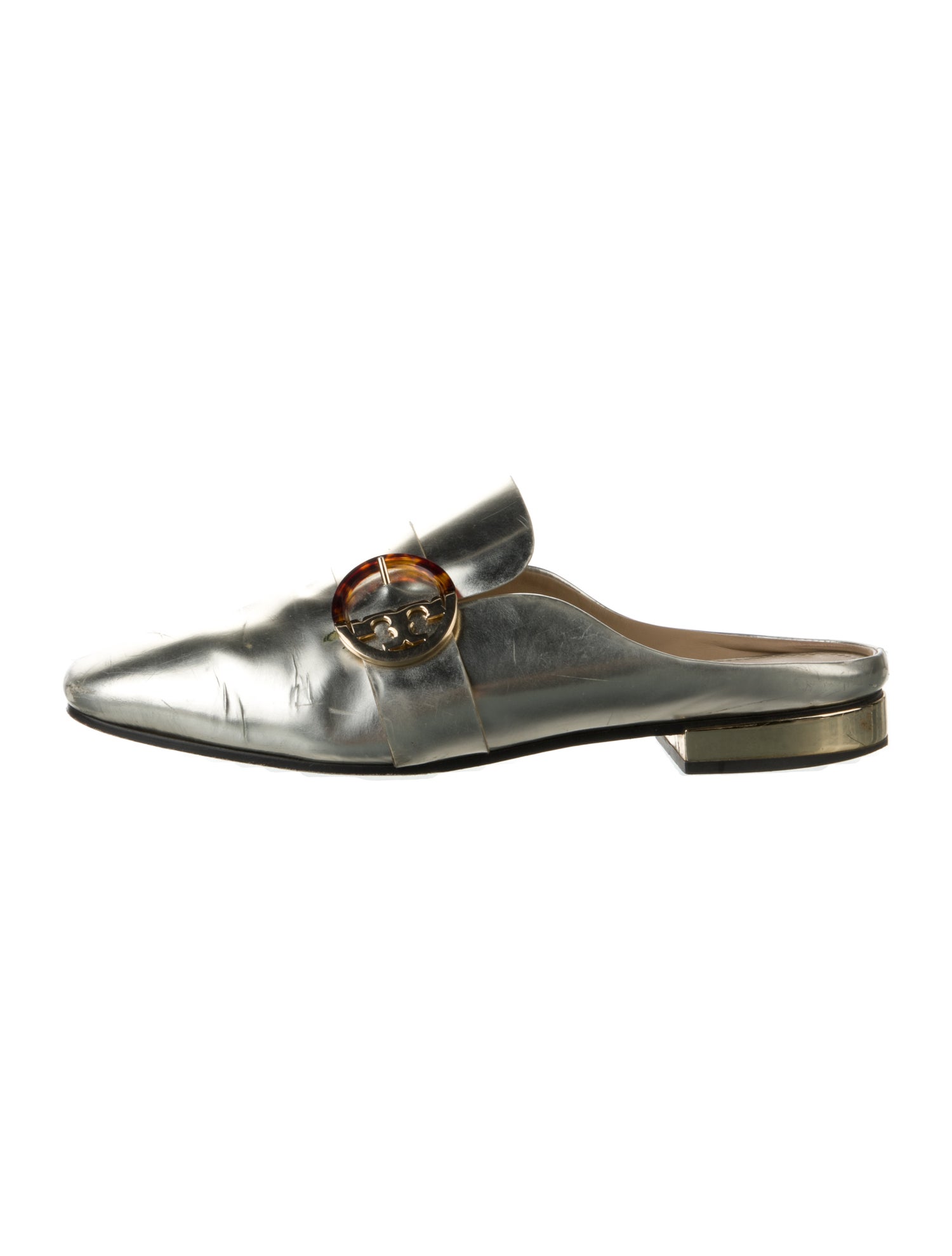 Tory Burch Leather Mules