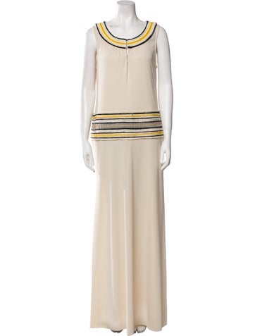 Tory Burch Dresses Striped Long Dress M