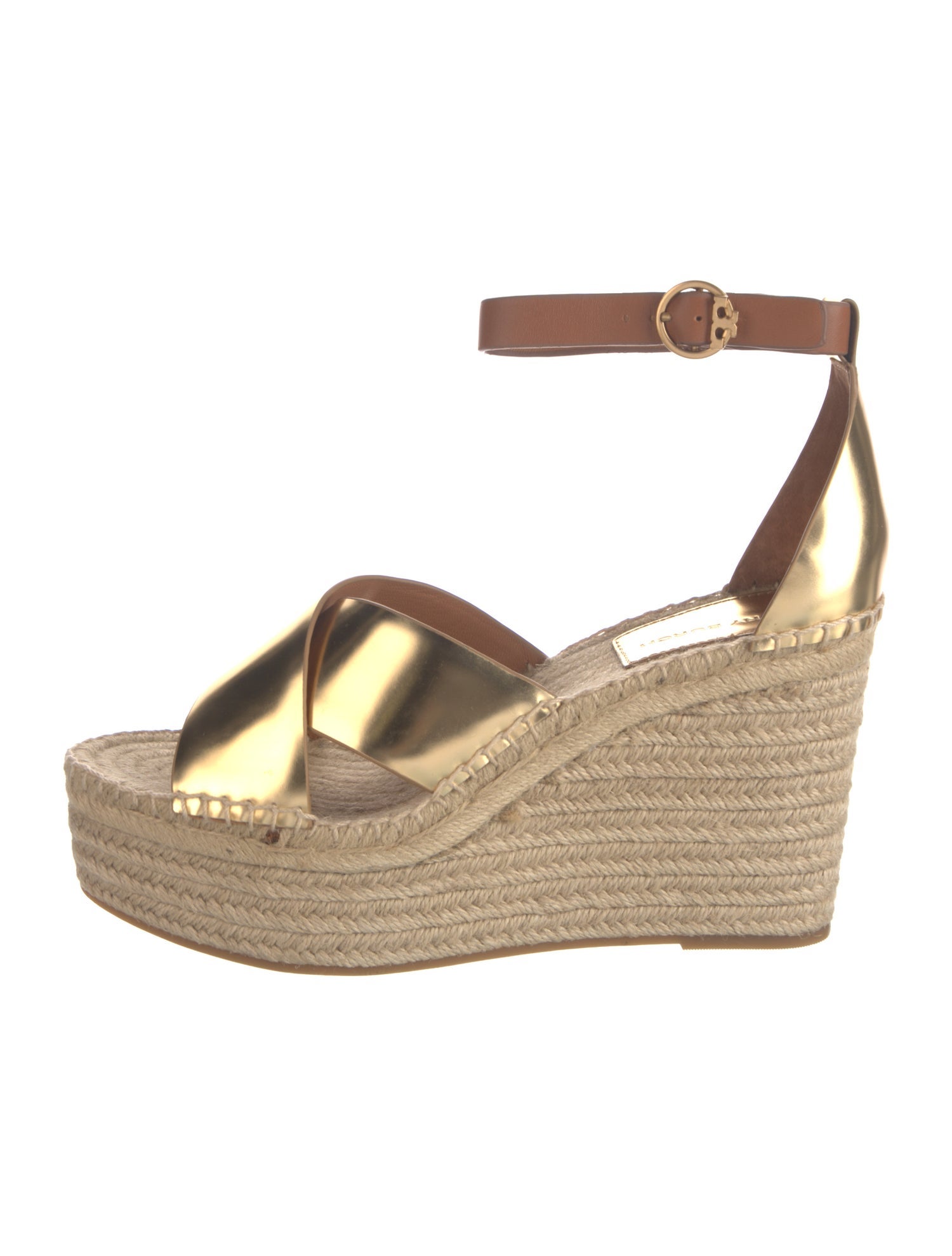 Tory Burch Leather Espadrilles w/ Tags