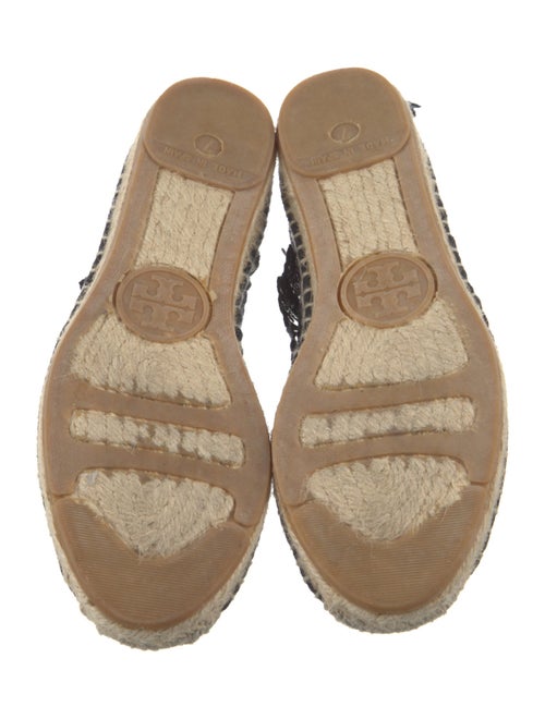 Tory Burch Mesh Embroidered Accent Espadrilles