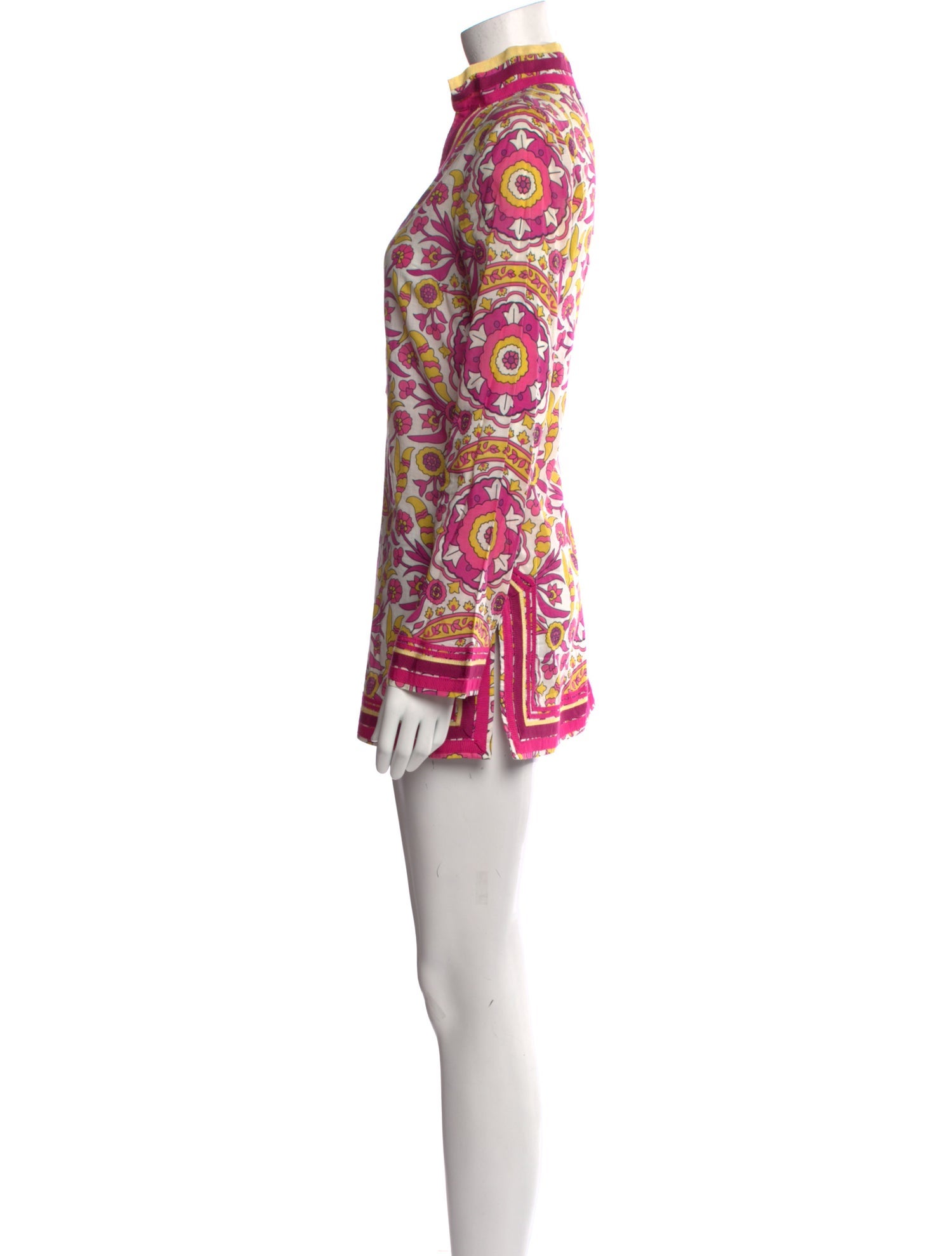 Tory Burch Paisley Print Mini Dress