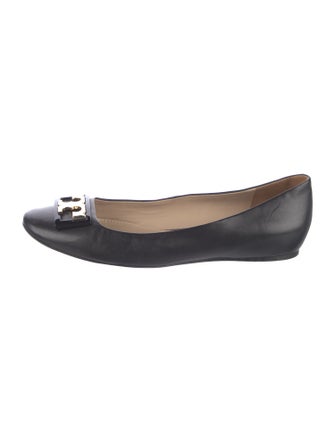 Tory Burch Leather Ballet Flats