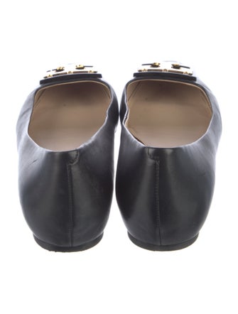 Tory Burch Leather Ballet Flats