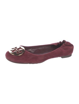 Tory Burch Suede Ballet Flats