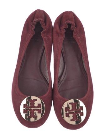 Tory Burch Suede Ballet Flats