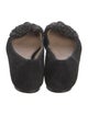 Tory Burch Suede Crystal Embellishments Ballet Flats