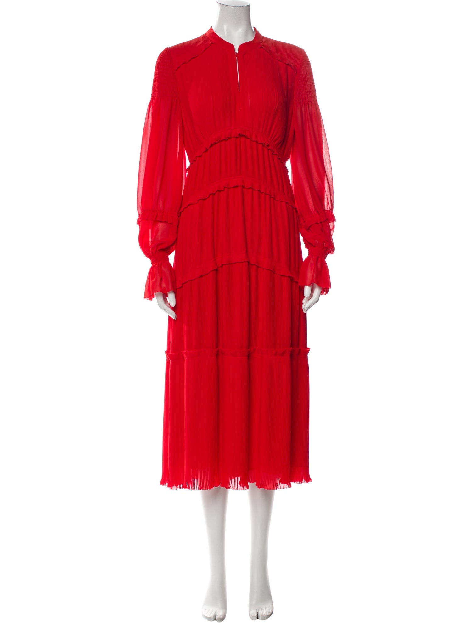 Tory Burch Crew Neck Long Dress