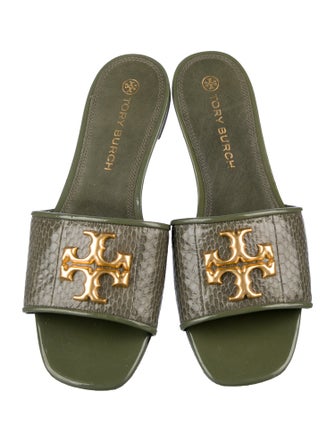 Tory Burch Leather Slides