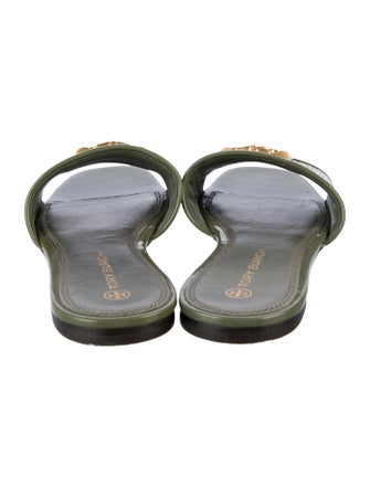 Tory Burch Leather Slides