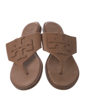 Tory Burch Leather Slides