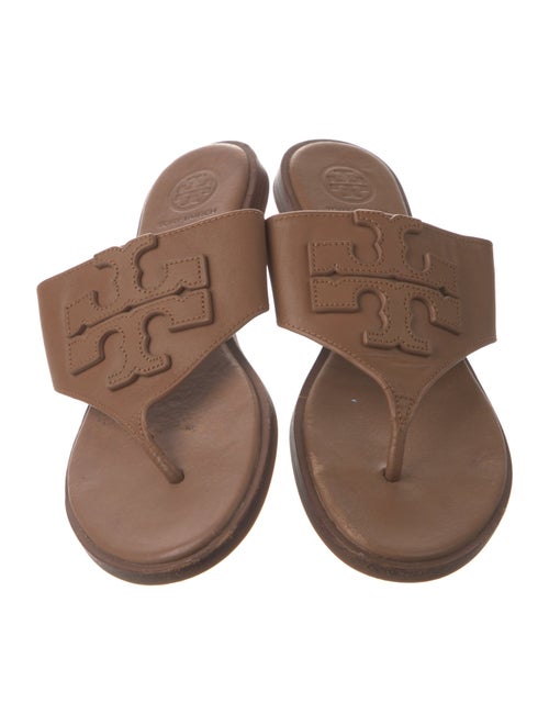Tory Burch Leather Slides