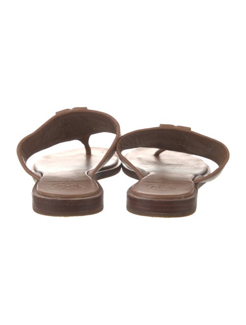 Tory Burch Leather Slides