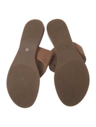 Tory Burch Leather Slides