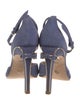 Tory Burch Suede Bow Accents T-Strap Pumps