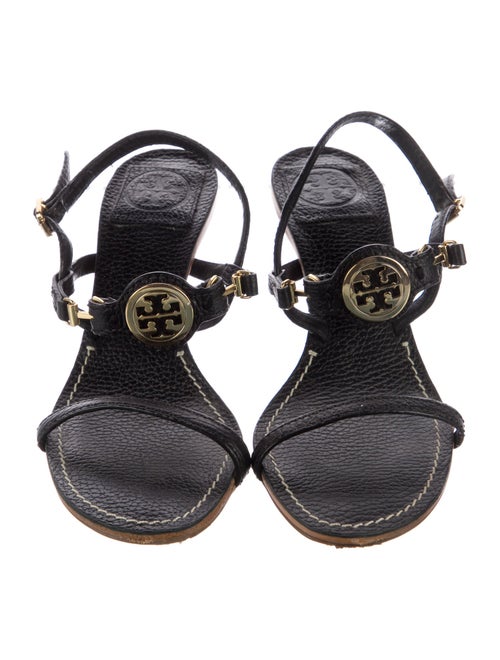 Tory Burch Leather Slingback Sandals