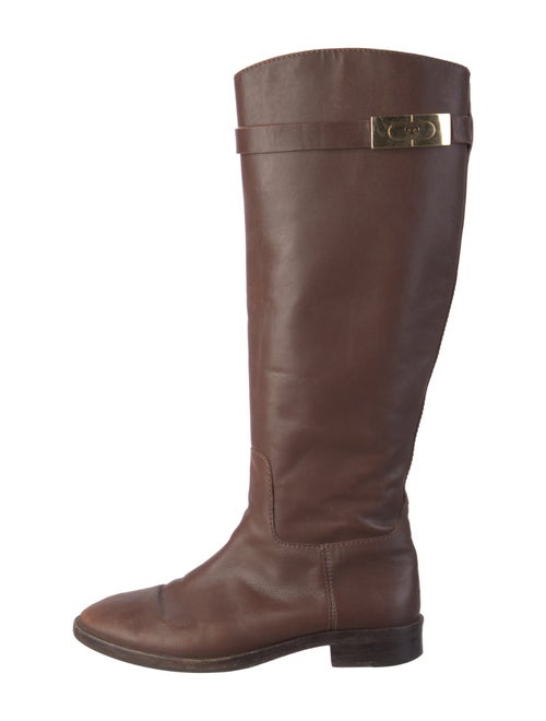 Tory Burch Leather Riding Boots