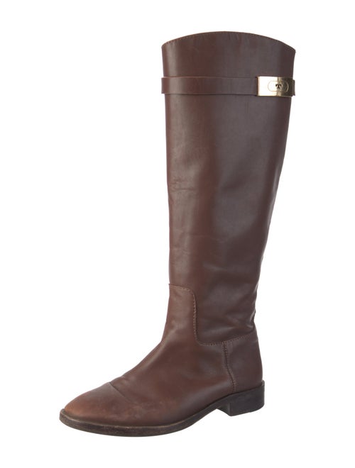 Tory Burch Leather Riding Boots