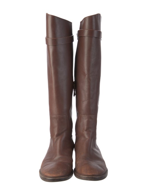 Tory Burch Leather Riding Boots
