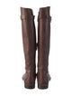 Tory Burch Leather Riding Boots