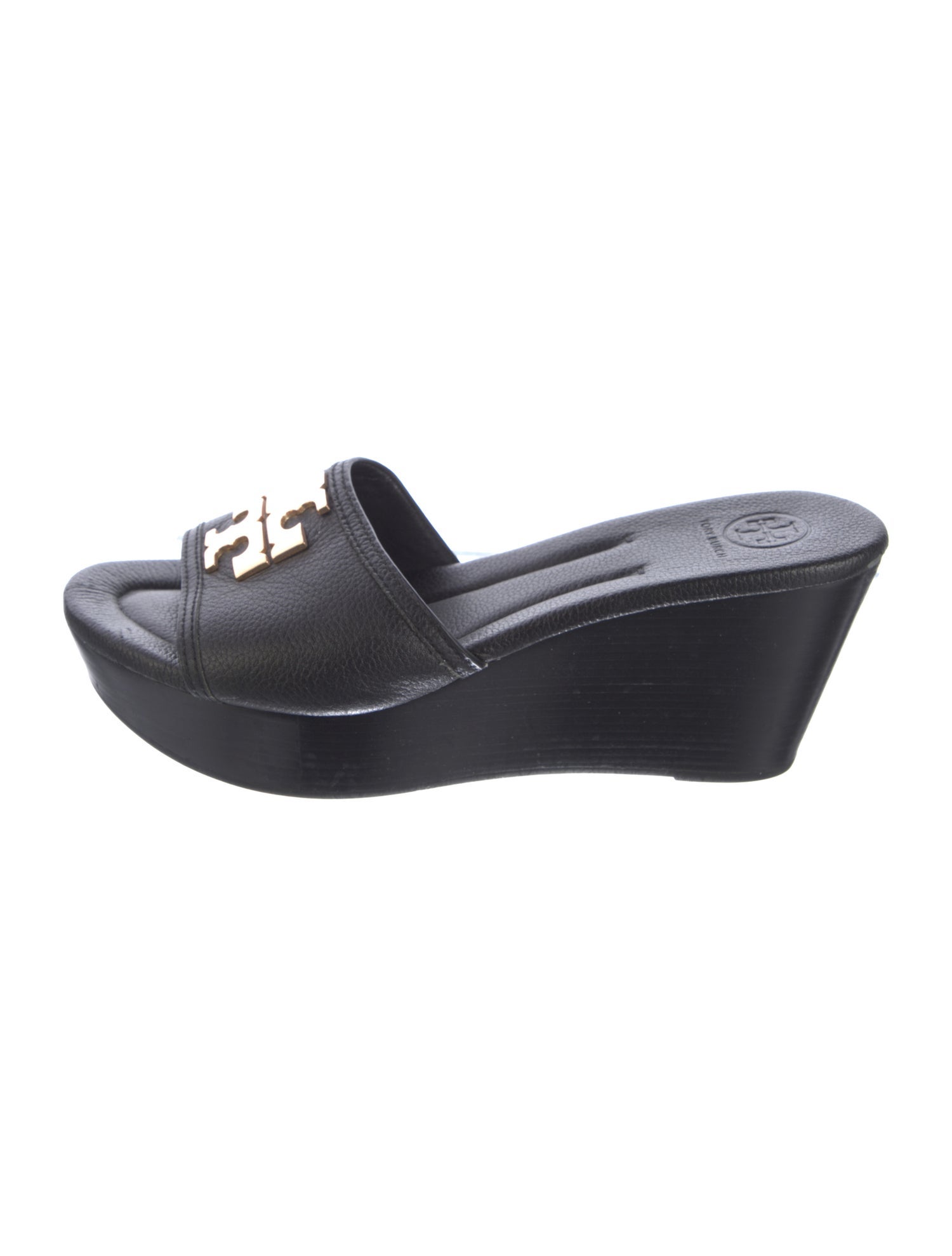 Tory Burch Leather Slides