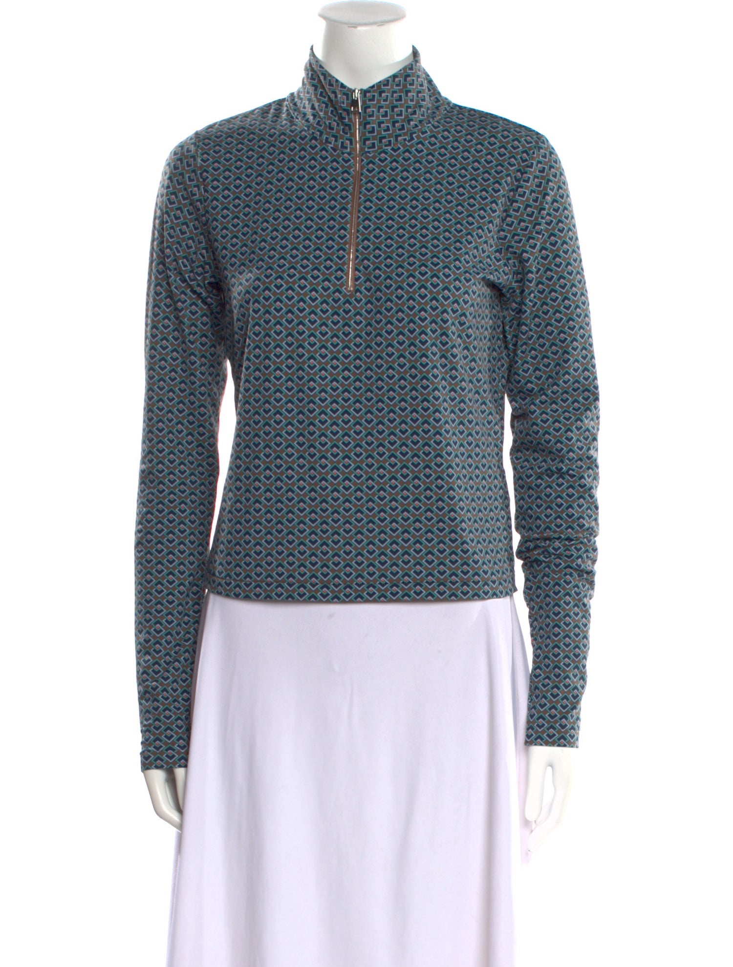 Tory Burch Nylon Printed Top