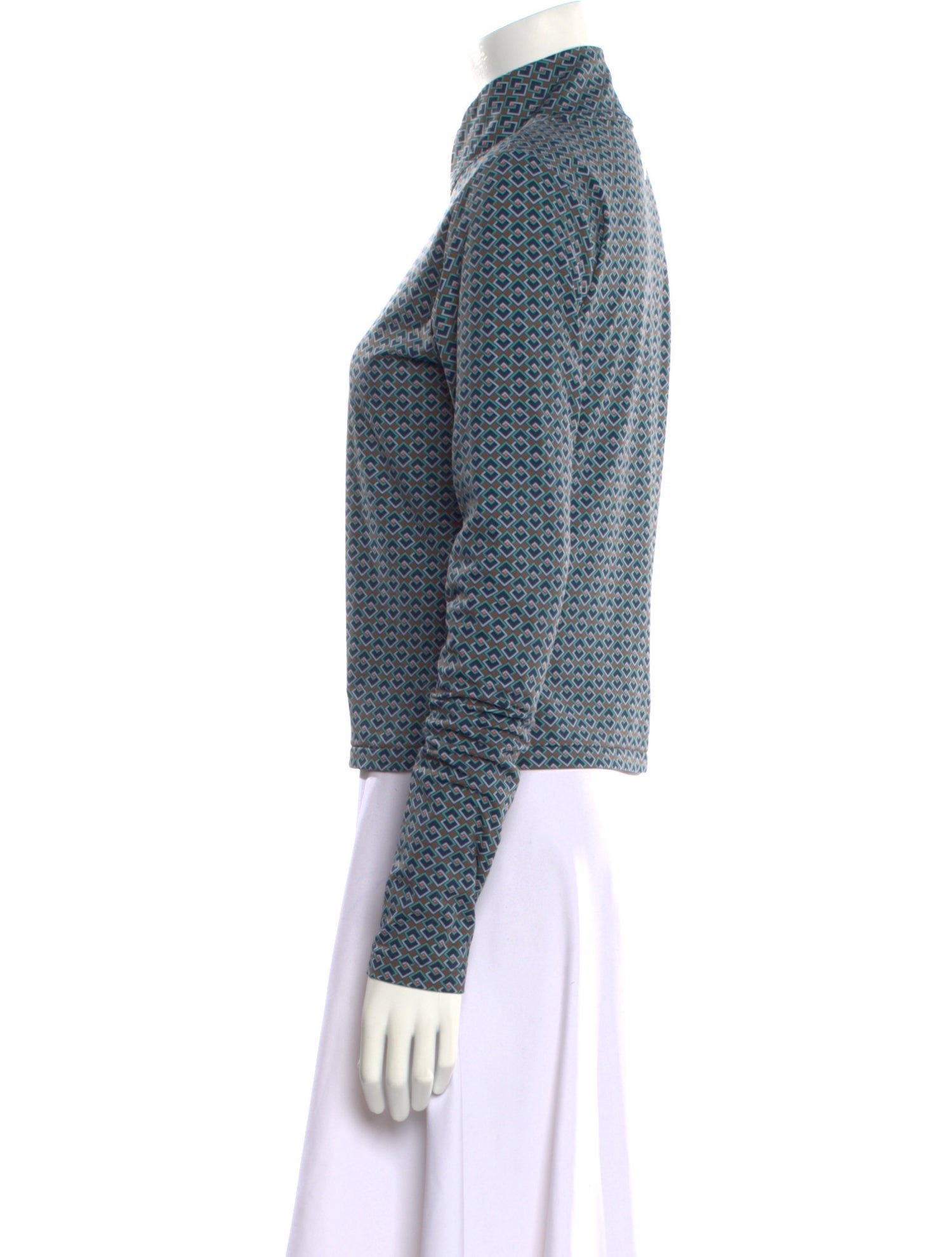 Tory Burch Nylon Printed Top