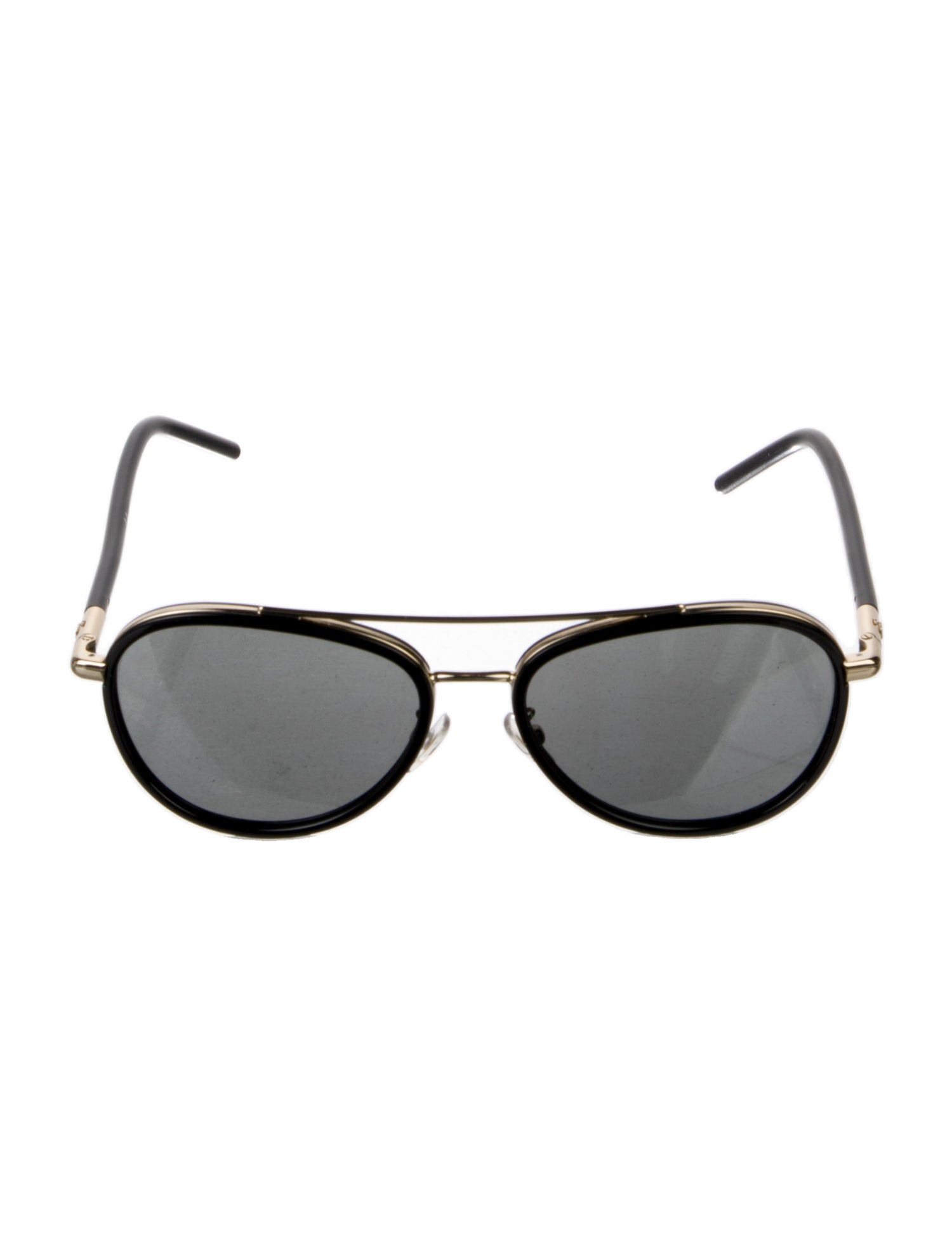 Tory Burch Aviator Mirrored Sunglasses