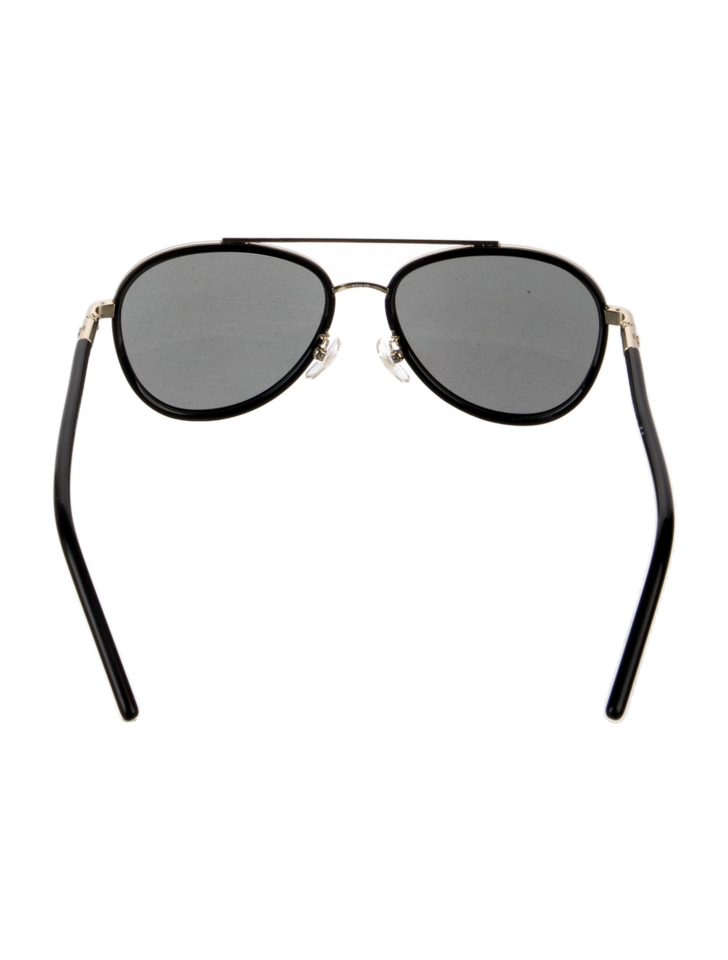 Tory Burch Aviator Mirrored Sunglasses