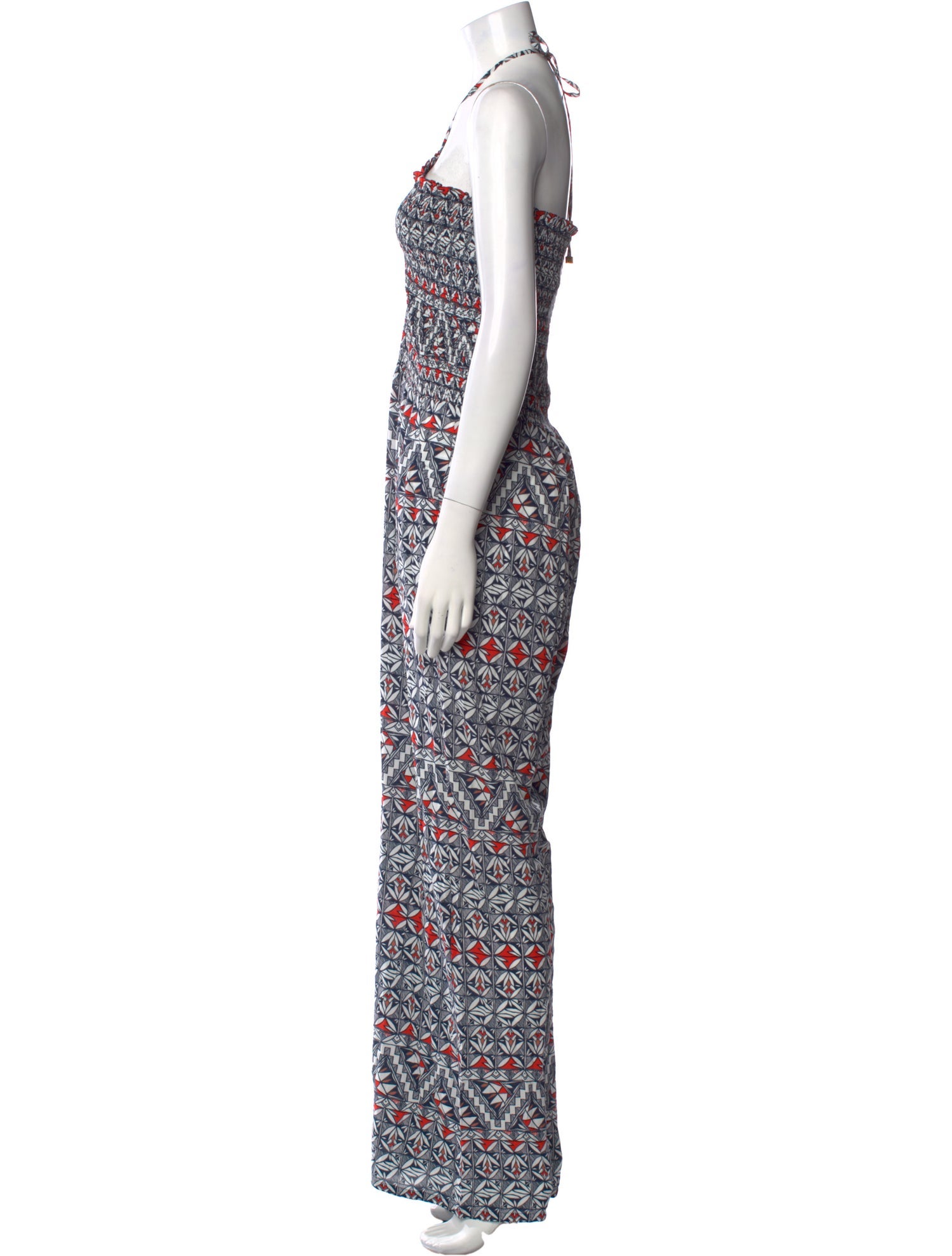 Tory Burch Printed Halterneck Jumpsuit w/ Tags