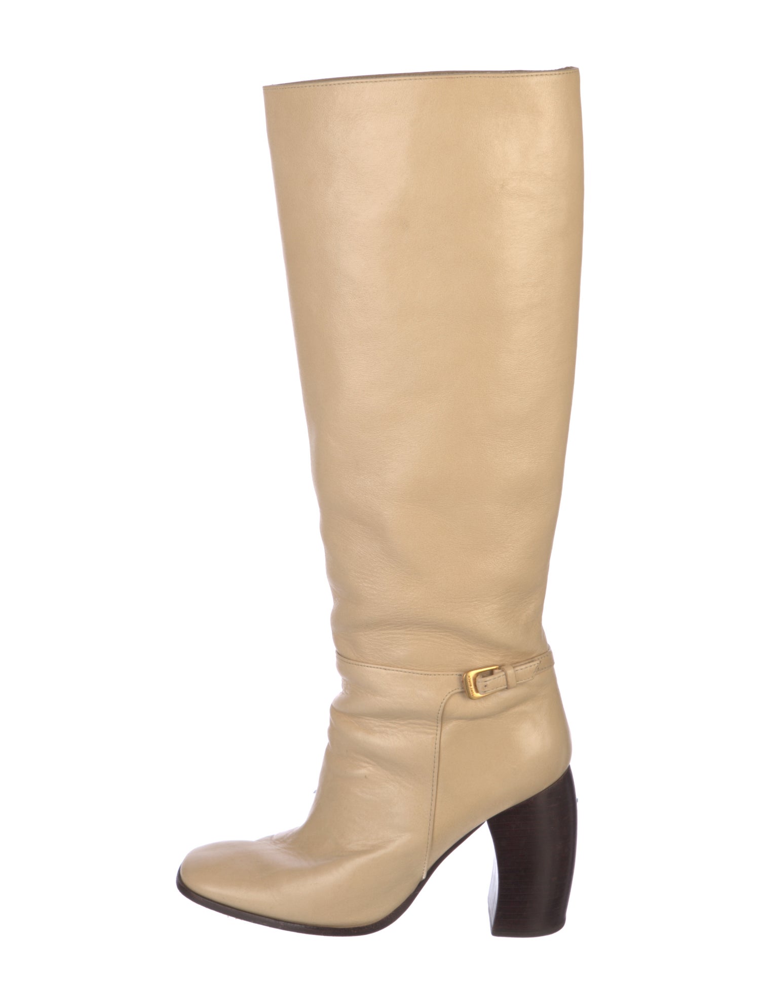 Tory Burch Leather Riding Boots