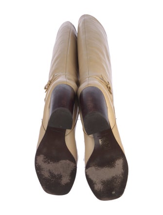 Tory Burch Leather Riding Boots