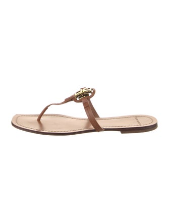 Tory Burch Leather Slides