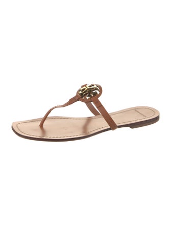 Tory Burch Leather Slides