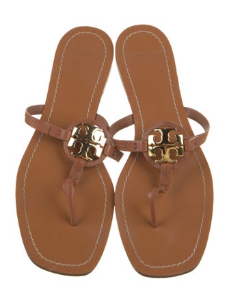 Tory Burch Leather Slides