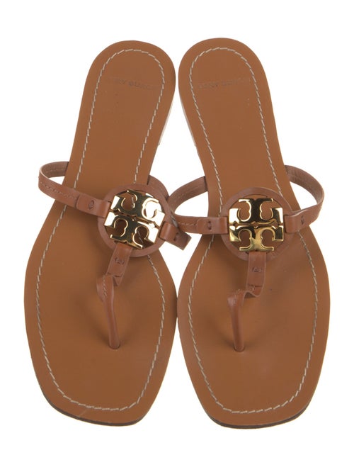 Tory Burch Leather Slides