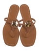 Tory Burch Leather Slides