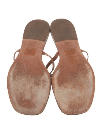 Tory Burch Leather Slides