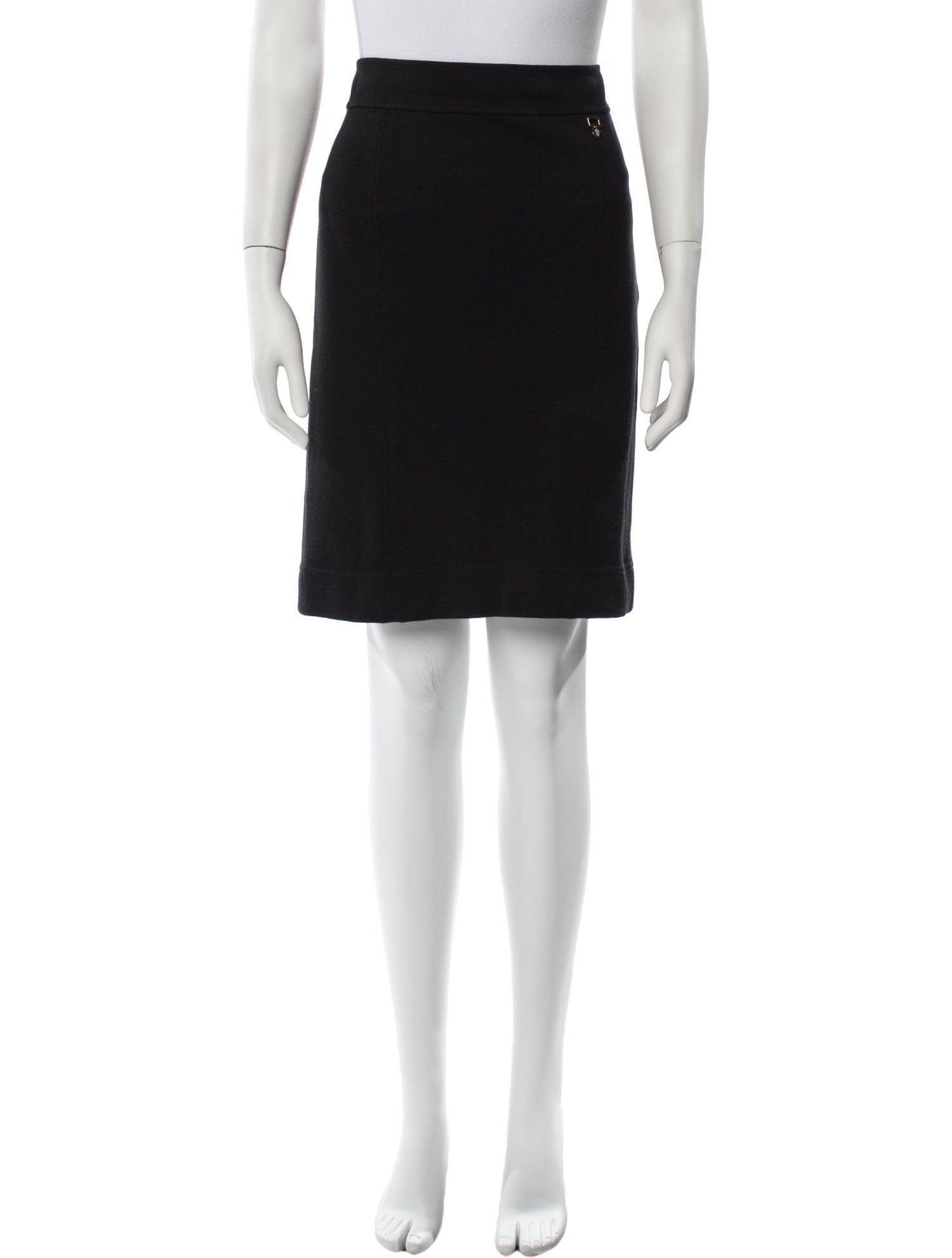 Tory Burch Cutout Accent Knee-Length Skirt
