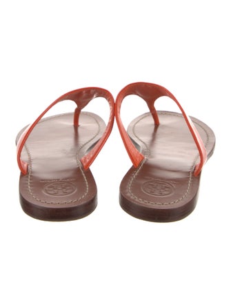 Tory Burch Patent Leather Slides