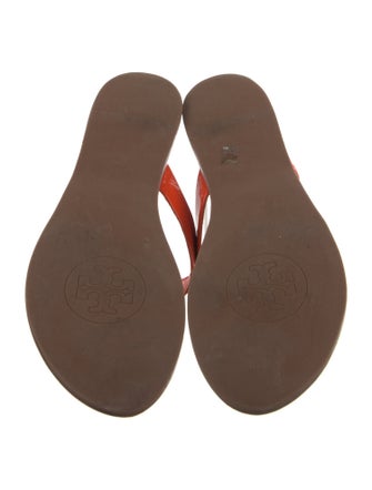 Tory Burch Patent Leather Slides