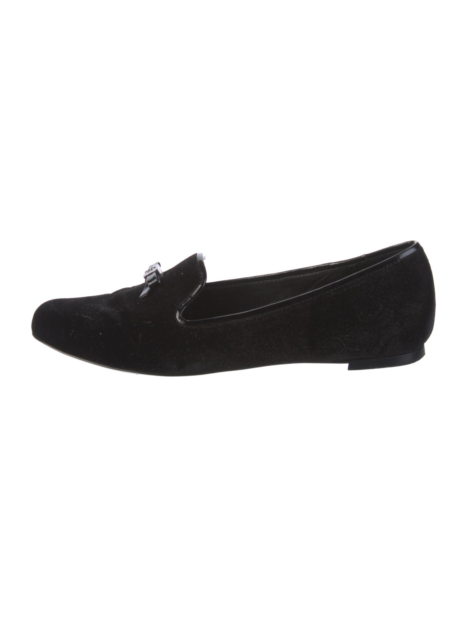Tory Burch Velvet Loafers