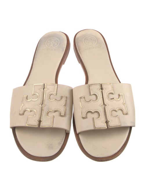 Tory Burch Leather Slides