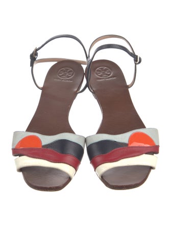 Tory Burch Leather Printed Sandals