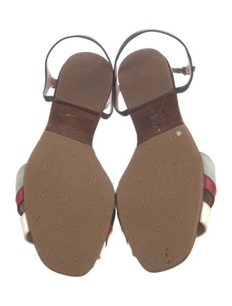 Tory Burch Leather Printed Sandals