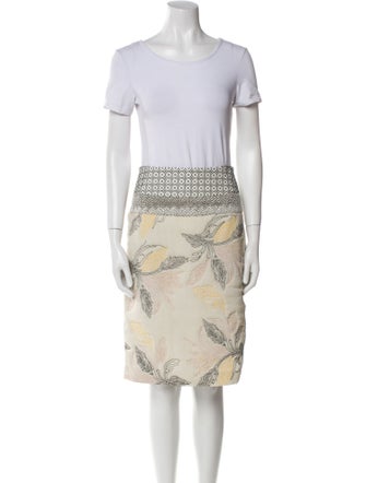 Tory Burch Printed Skirt Set