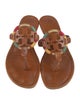 Tory Burch Leather Slides