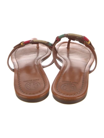 Tory Burch Leather Slides