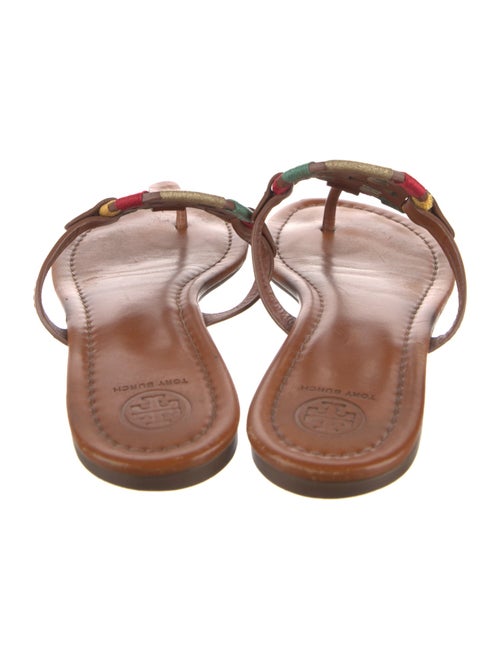 Tory Burch Leather Slides