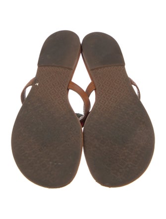 Tory Burch Leather Slides