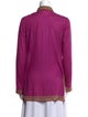 Tory Burch Mock Neck Long Sleeve Tunic